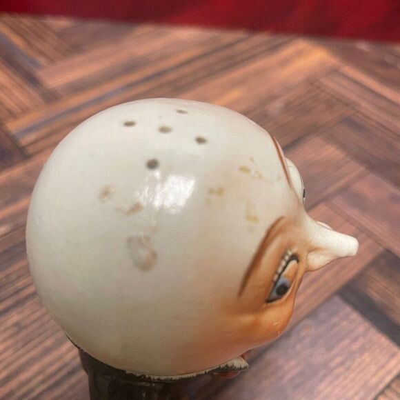 "Man in the Moon" 2-Piece Salt & Pepper Shaker – Made in Japan (1930's-1940's) - Picture 8 of 11